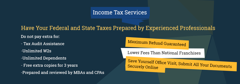 2018 Income Tax Banner